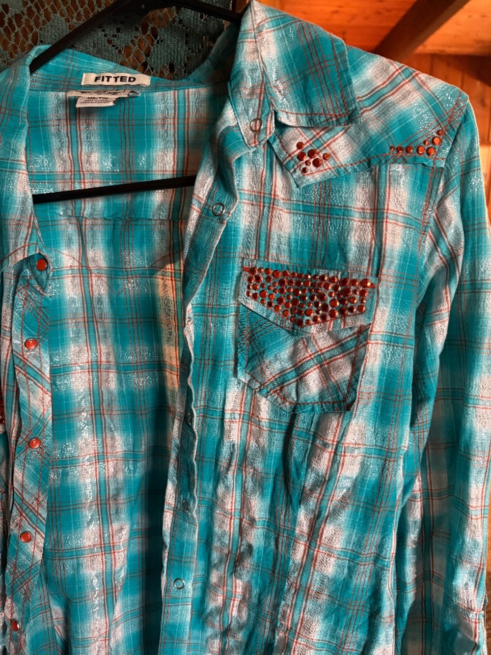 Ariat long sleeve fitted button down
